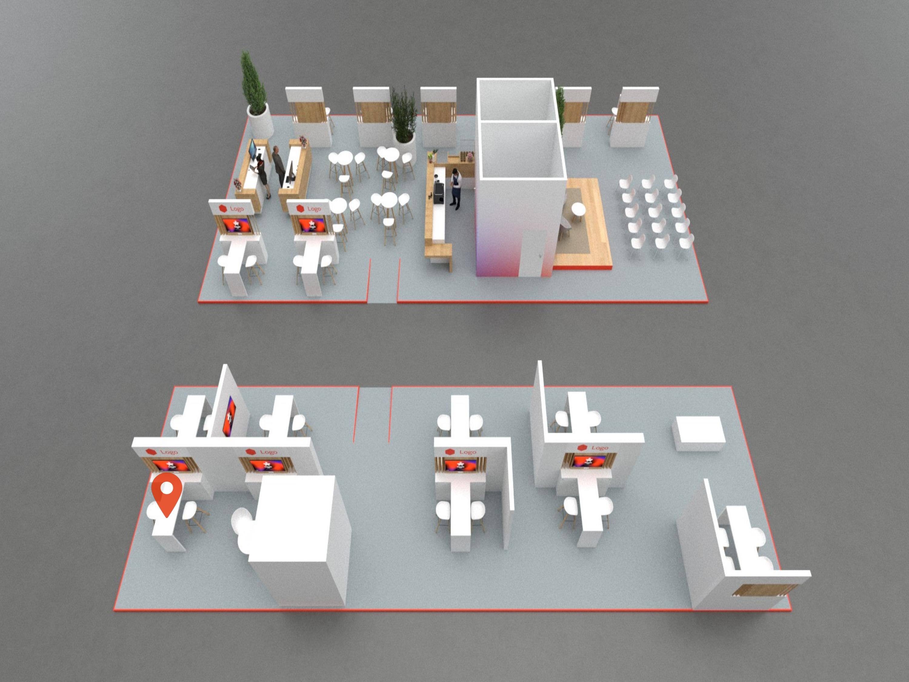 Greenlight innovation Speakers Stage 10m2 Info Counter
